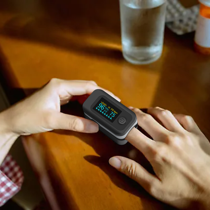 SonaCare Finger Pulse Oximeter - Heart Rate, Blood Oxygen SpO2 Monitor